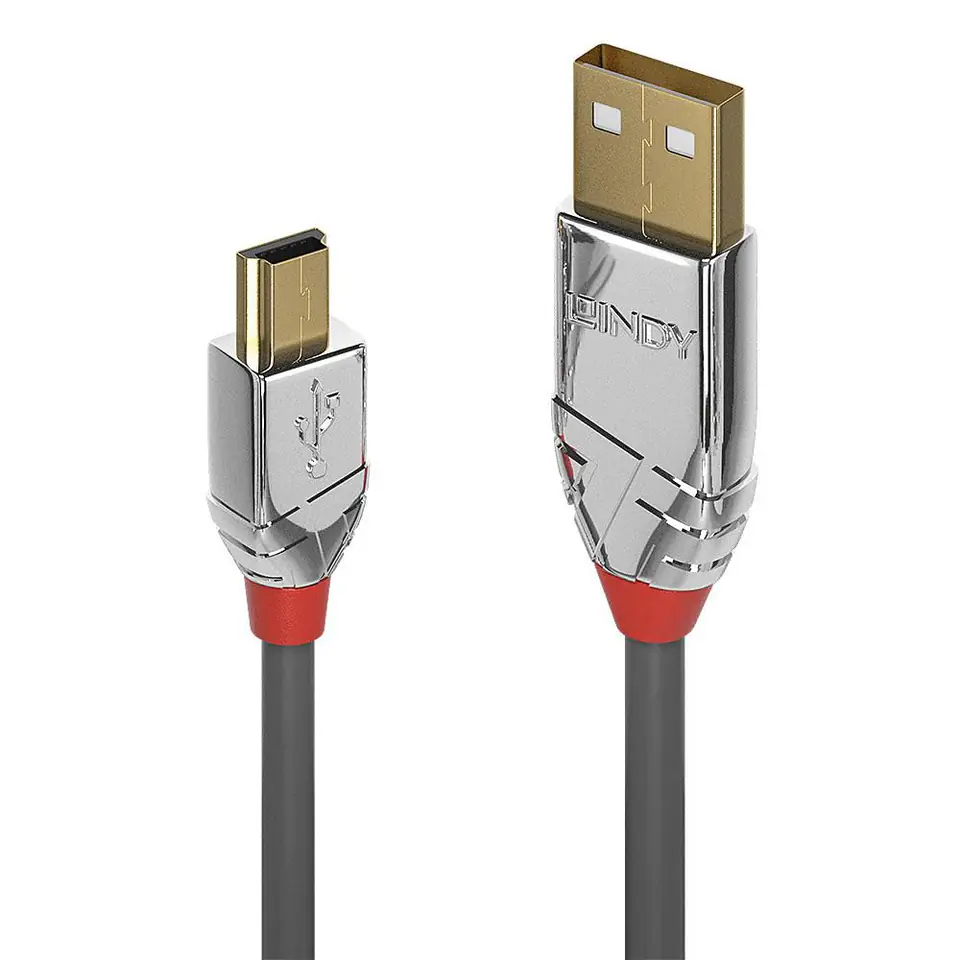 ⁨Lindy 0.5m USB 2.0 Type A to Mini-B⁩ w sklepie Wasserman.eu