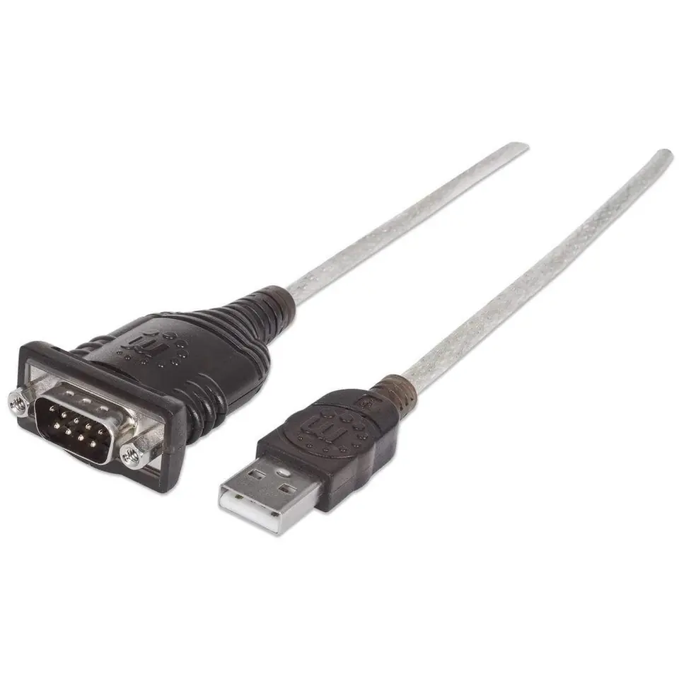 ⁨Manhattan USB to Serial/RS232 Conveter⁩ w sklepie Wasserman.eu
