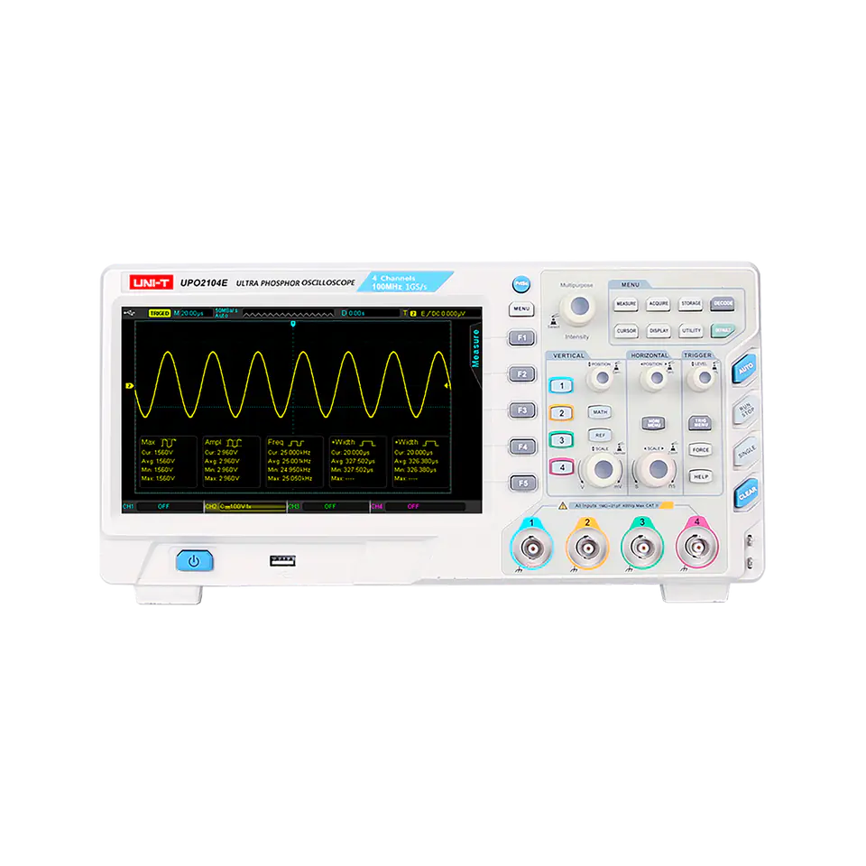 ⁨Uni-T UPO2102 Oscilloscope⁩ at Wasserman.eu