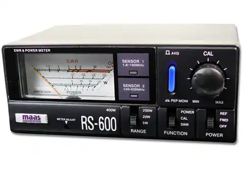 ⁨Miernik SWR RS-600 Maas 1.8-160/140-525MHZ 400W reflektometr⁩ w sklepie Wasserman.eu