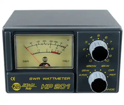 ⁨Miernik SWR Zetagi HP-201 3-200MHZ reflektometr⁩ w sklepie Wasserman.eu