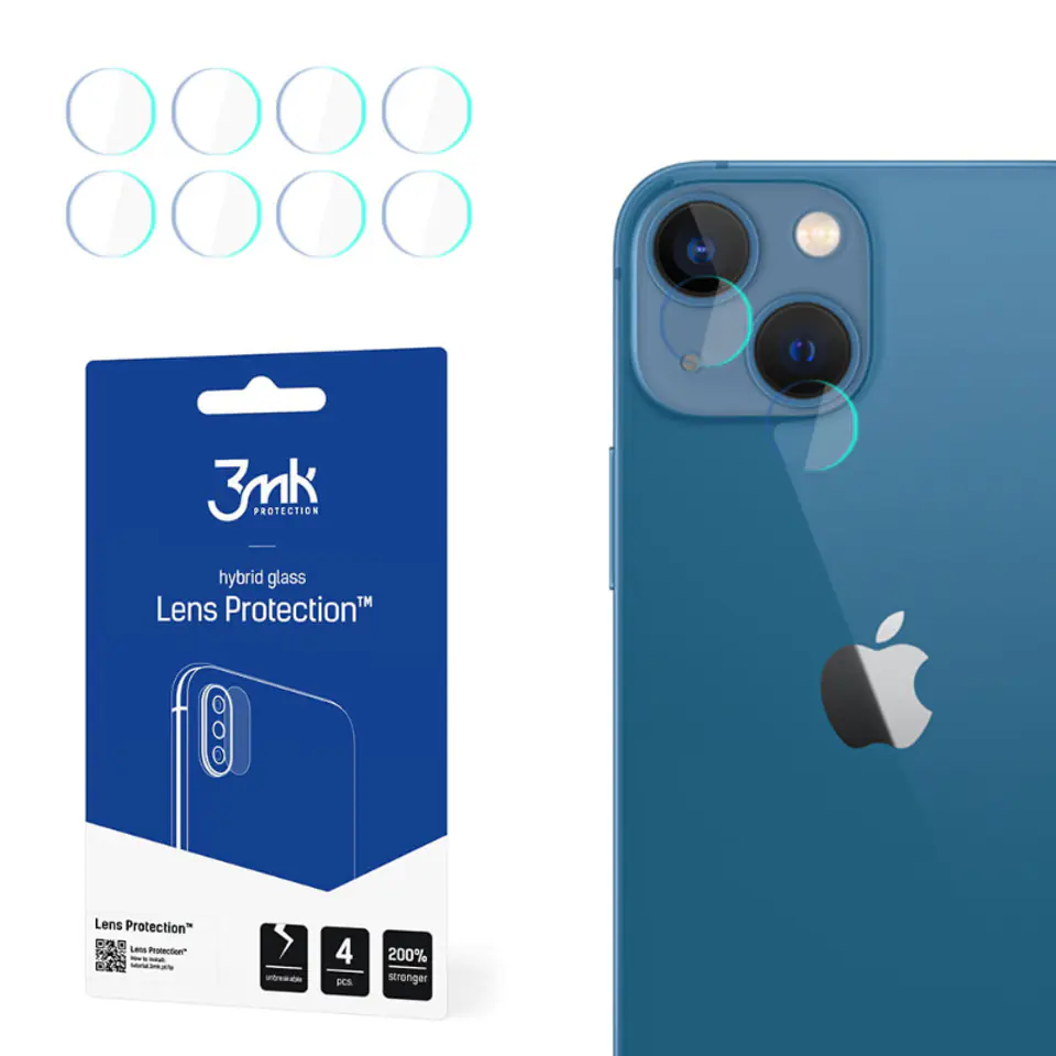 ⁨3MK Lens Protect iPhone 13 Camera Lens Protection 4pcs⁩ at Wasserman.eu