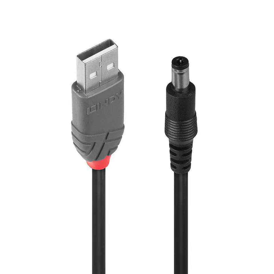 ⁨Lindy USB 2.0 Type A to 5.5mm DC⁩ w sklepie Wasserman.eu