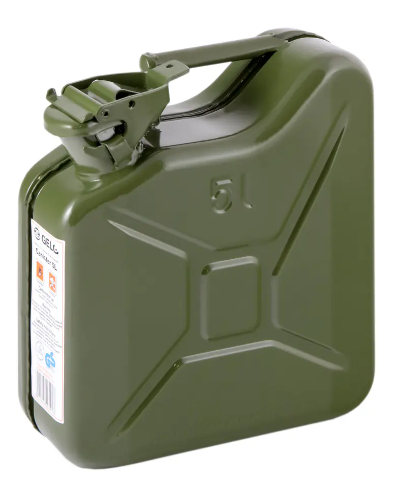 KANISTER STALOWY ZIELONY RAL 6003 5L w sklepie Wasserman.eu