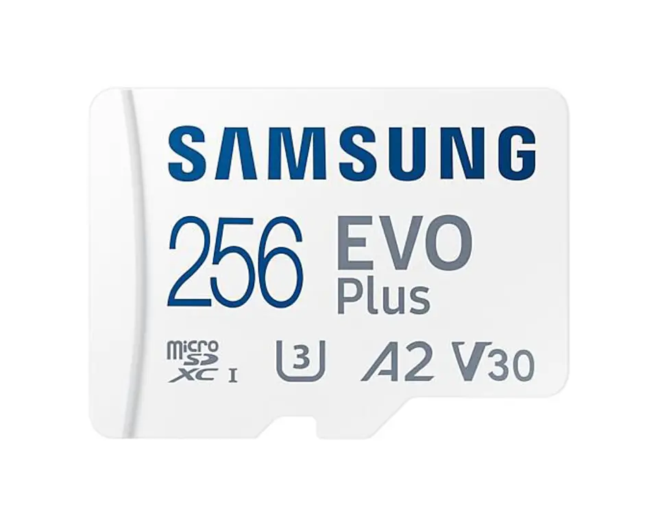 ⁨Samsung EVO Plus 256 GB MicroSDXC UHS-I Class 10⁩ at Wasserman.eu