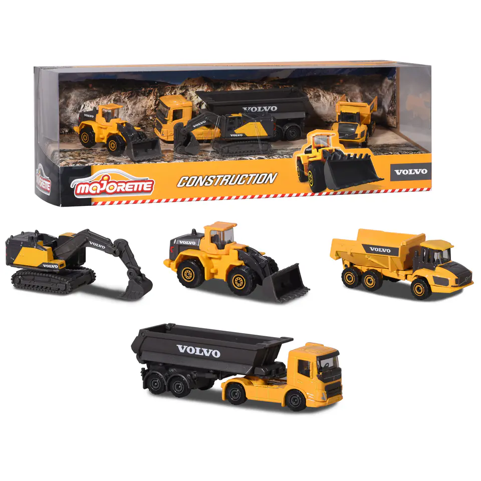 ⁨Vehicle Majorette Volvo Construction set⁩ at Wasserman.eu