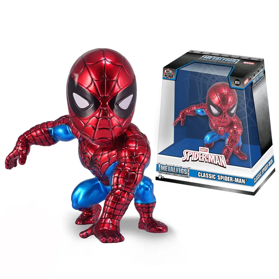 ⁨JADA Marvel Figurka Spiderman Metalowa 10cm Klasyczny⁩ w sklepie Wasserman.eu