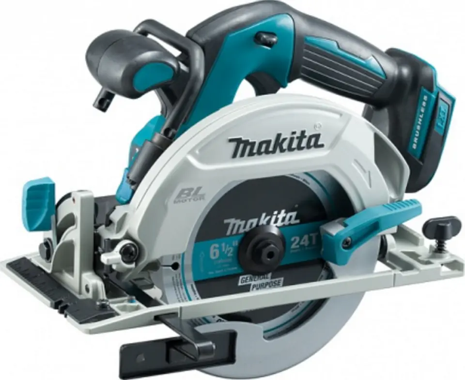 ⁨Makita DHS680Z portable circular saw turquoise 5000 RPM 18 V⁩ at Wasserman.eu