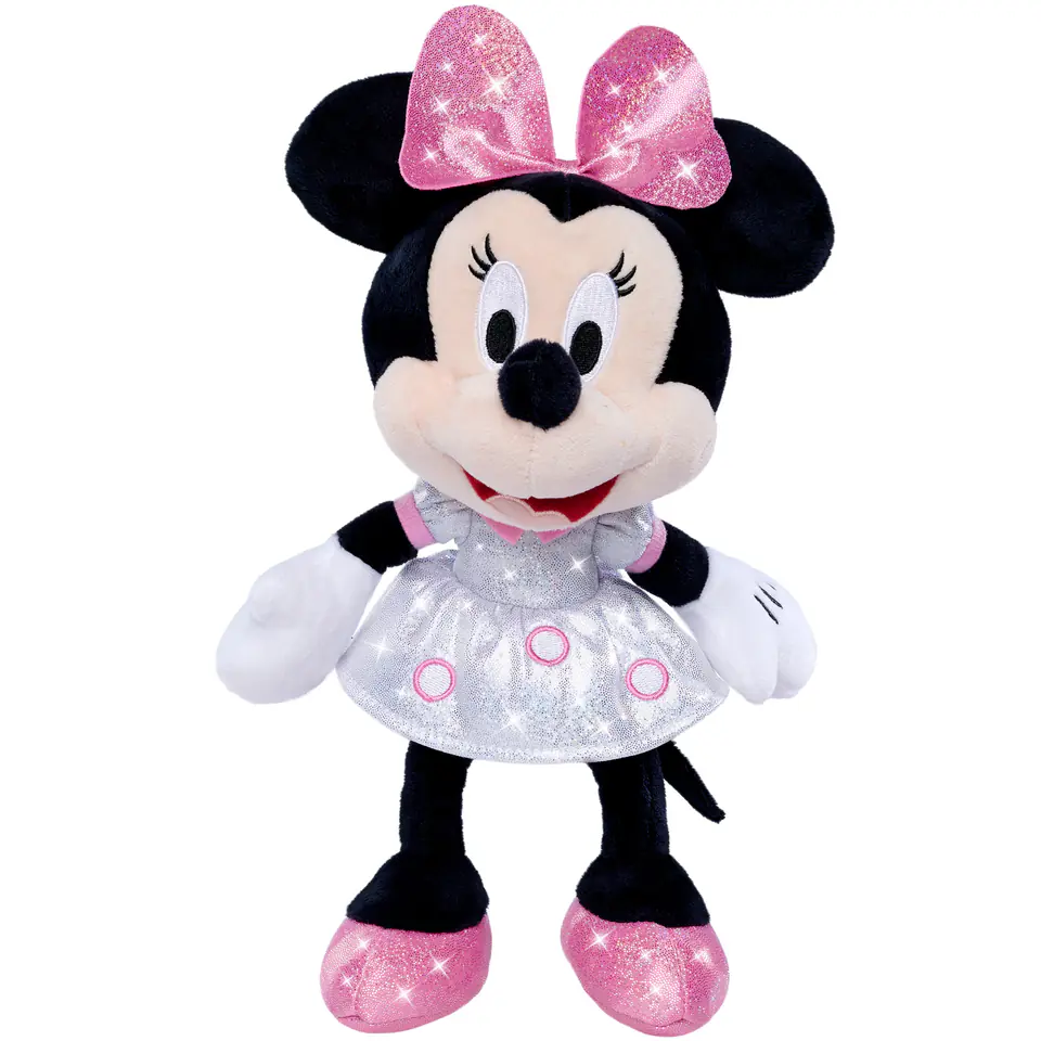 ⁨SIMBA DISNEY Błyszcząca Maskotka Myszka Minnie 25cm Przytulanka⁩ w sklepie Wasserman.eu