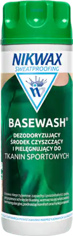 ⁨Środek do prania odzieży termoaktywnej Nikwax Base Wash 300 ml⁩ w sklepie Wasserman.eu