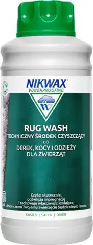 ⁨Środek czyszczący do derek końskich Nikwax Rug Wash 1000 ml⁩ w sklepie Wasserman.eu