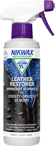 ⁨Środek do regeneracji skóry Nikwax Leather Restorer spray 300 ml⁩ w sklepie Wasserman.eu