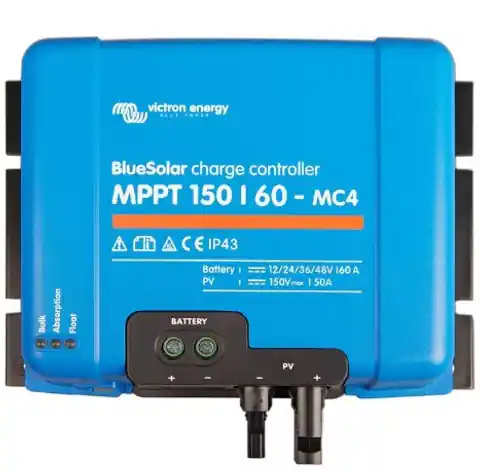 ⁨Victron Energy SmartSolar MPPT 150/60 - MC4 charge controller⁩ at Wasserman.eu