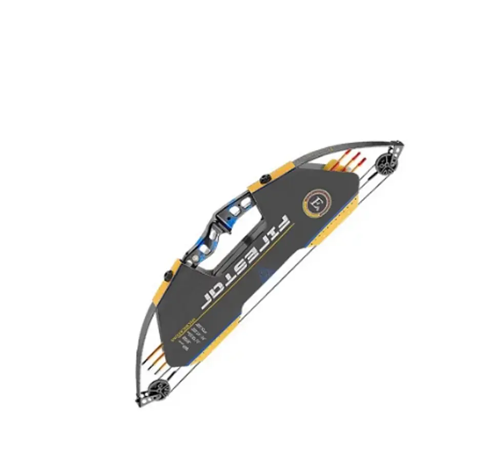 ⁨Łuk bloczkowy Poe Lang EK Firestar 25 lbs carbon blue⁩ w sklepie Wasserman.eu