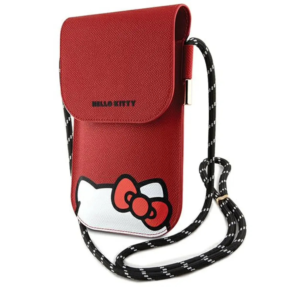 ⁨Hello Kitty Torebka HKOWBPSCKER czerwony/red Leather Hiding Kitty Cord⁩ w sklepie Wasserman.eu