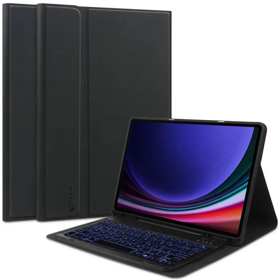 Etui SAMSUNG GALAXY TAB S9 FE 10.9 Tech-Protect SC Pen + Keyboard czarne w sklepie Wasserman.eu