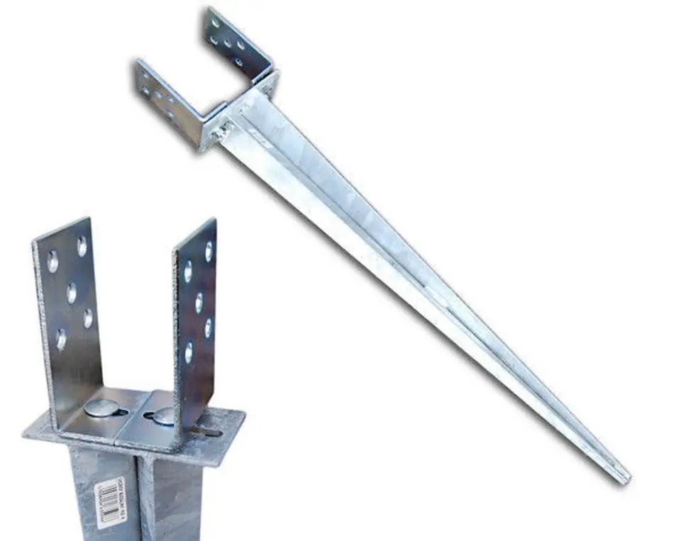 ⁨PODSTAWA SŁUPA WBIJANA REGULOWANA 0-165*700 MM⁩ w sklepie Wasserman.eu