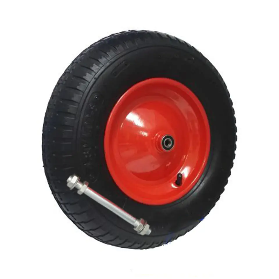 ⁨INFLATABLE WHEEL SET WITH AXLE FI12 4.00-8 2PR F-M-Ł-K⁩ at Wasserman.eu