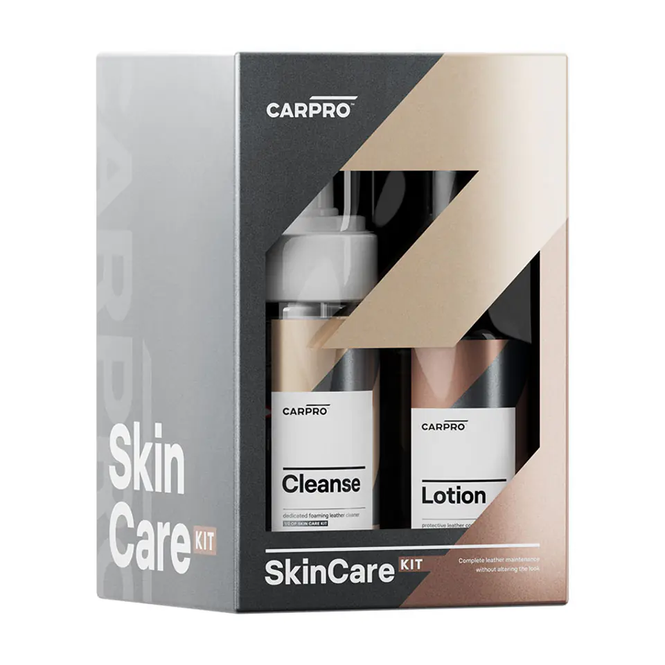 ⁨CarPro Car Leather SkinCare KIT 150ml - zestaw do pielęgnacji skóry⁩ w sklepie Wasserman.eu