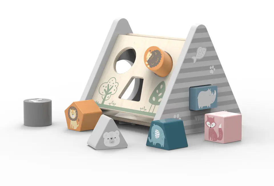 ⁨Viga 44007 PolarB 5w1 Edukacyjny Sorter⁩ w sklepie Wasserman.eu