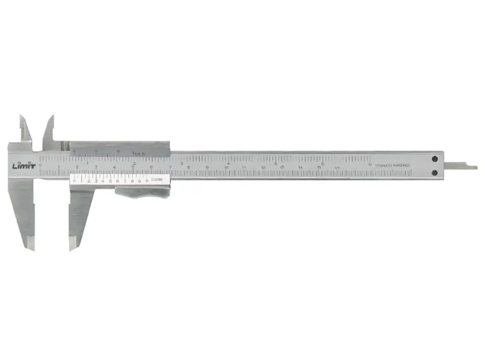 ⁨LIMIT 200MM CALIPER WITH LOCKING SCREW⁩ at Wasserman.eu