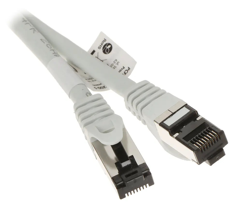 ⁨PATCHCORD RJ45/SFTP/8.1/2.0-GREY 2 m Lanberg⁩ w sklepie Wasserman.eu