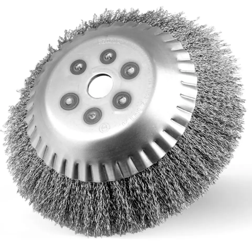 ⁨BRUSH FOR MECHANICAL SCYTHE WIRE STEEL HOLE 20MM FI200MM⁩ at Wasserman.eu