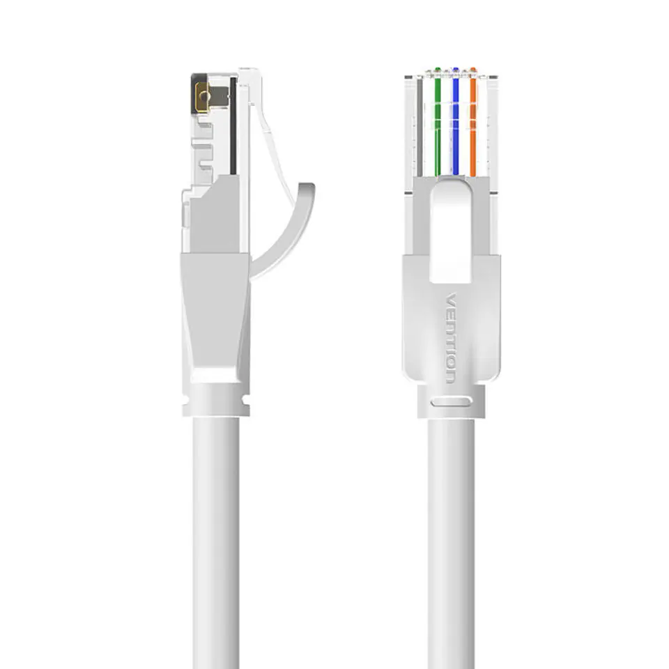 ⁨Kabel sieciowy UTP CAT6 Vention IBEHD RJ45 Ethernet 1000Mbps 0,5m szary⁩ w sklepie Wasserman.eu