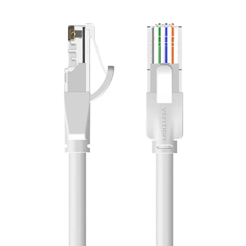 ⁨Kabel sieciowy UTP CAT6 Vention IBEHI RJ45 Ethernet 1000Mbps  3m szary⁩ w sklepie Wasserman.eu