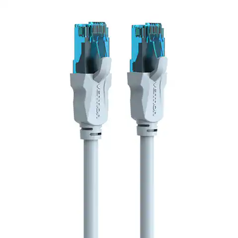 ⁨Kabel sieciowy UTP CAT5e Vention VAP-A10-S1000 RJ45 Ethernet 100Mbps 10m niebieski⁩ w sklepie Wasserman.eu