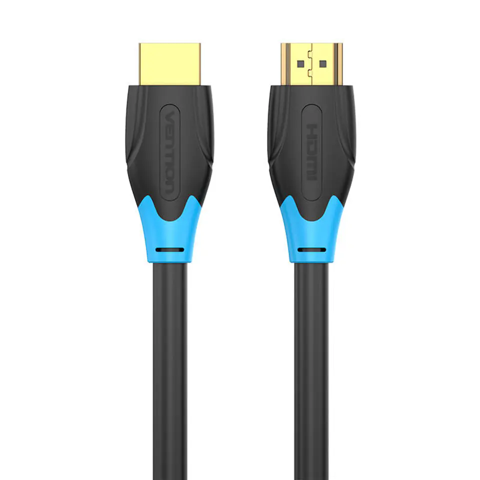 ⁨Kabel HDMI 2.0 Vention AACBE, 4K 60Hz, 0,75m (czarny)⁩ w sklepie Wasserman.eu