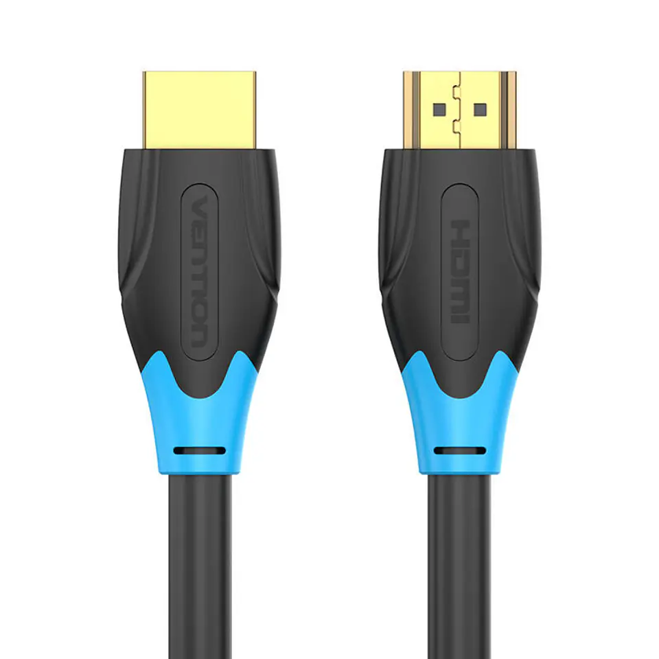 ⁨Kabel HDMI 2.0 Vention AACBF, 4K 60Hz, 1m (czarny)⁩ w sklepie Wasserman.eu