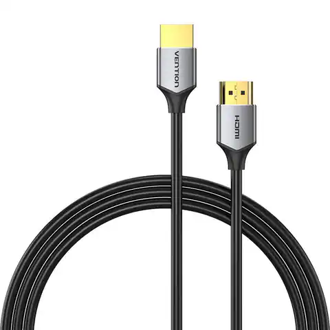 ⁨Ultra cienki kabel HDMI Vention ALEHH 2m 4K 60Hz (Szary)⁩ w sklepie Wasserman.eu