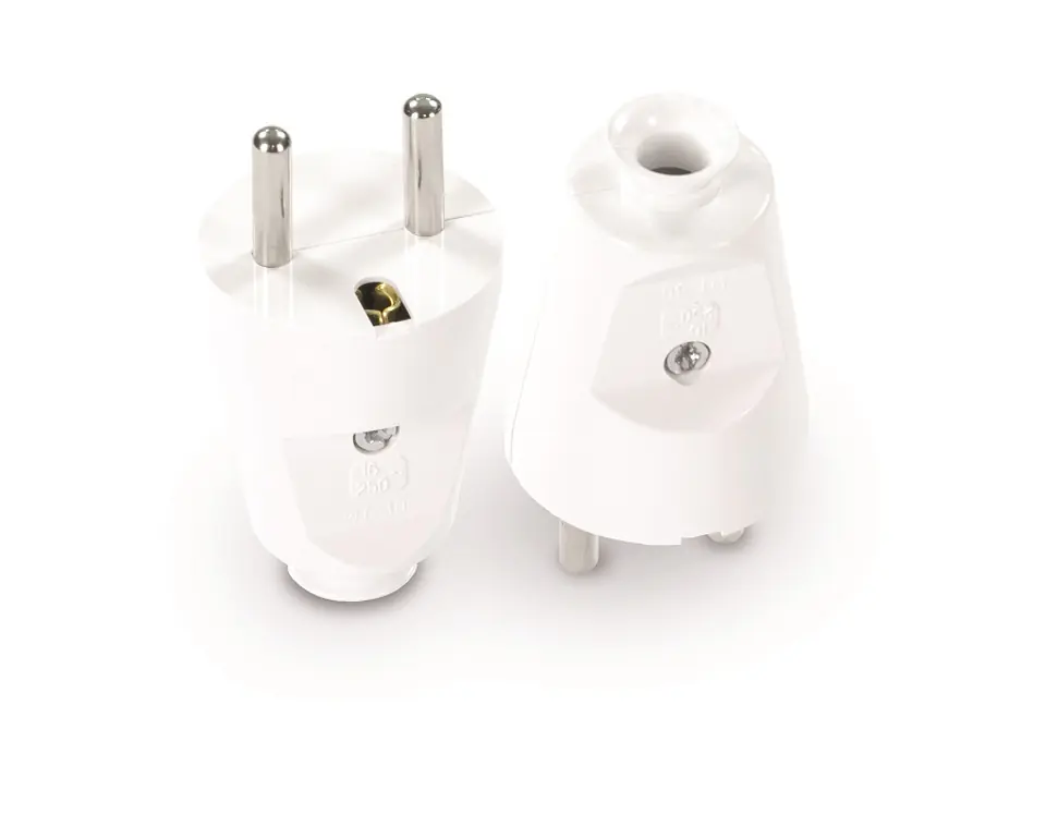 ⁨STRAIGHT DETACHABLE PLUG 2P+Z, 16A, 250V WHITE⁩ at Wasserman.eu