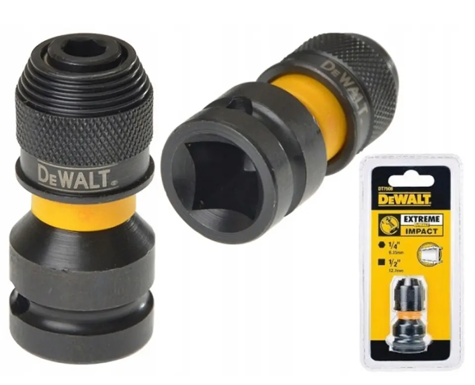 ADAPTER DO ZAKRĘTAREK UDAROWYCH Z 1/2' NA 1/4' w sklepie Wasserman.eu
