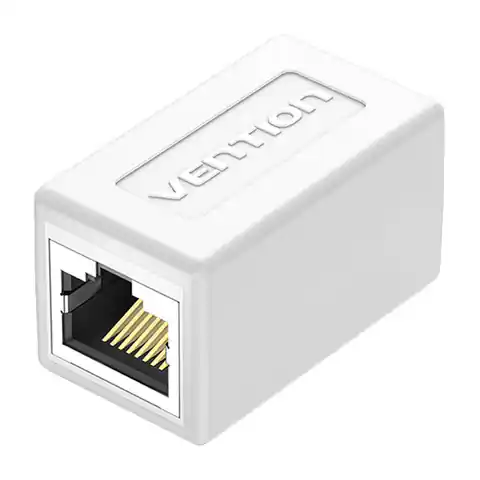 ⁨Złącze Keystone Jack kat.6 FTP Vention IPVW0 biały⁩ w sklepie Wasserman.eu