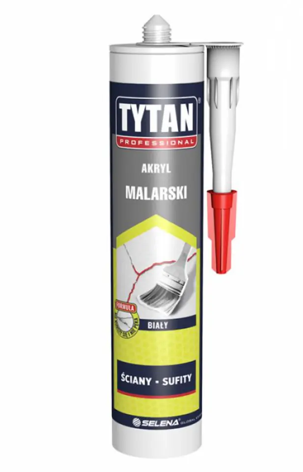 ⁨AKRYL TYTAN MALARSKI 280ML BIAŁY⁩ w sklepie Wasserman.eu