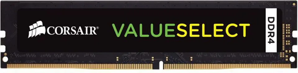 ⁨Pamięć DDR4 VALUESELECT 16GB/2133 (1x16GB) CL15 BLACK⁩ at Wasserman.eu