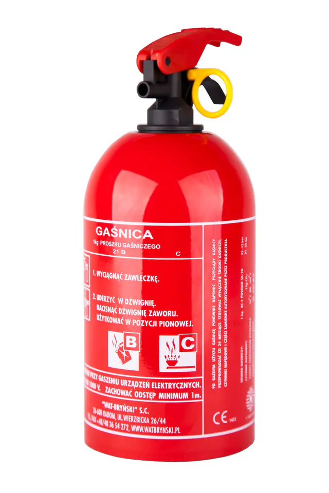 ⁨POWDER FIRE EXTINGUISHER 1KG⁩ at Wasserman.eu