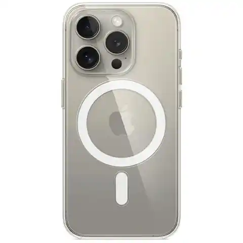 ⁨Apple iPhone 15 Pro Max Case with MagSafe - Transparent⁩ at Wasserman.eu