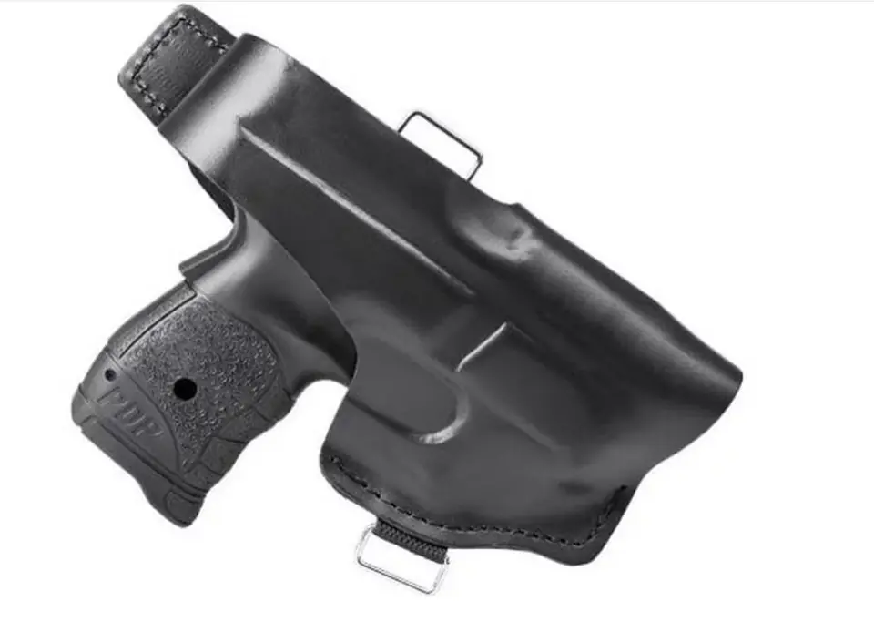 ⁨Leather holster for Walther PGS gas pistol⁩ at Wasserman.eu