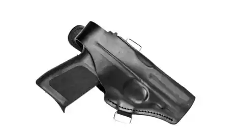 ⁨Leather holster for Walter PPK/S pistol⁩ at Wasserman.eu