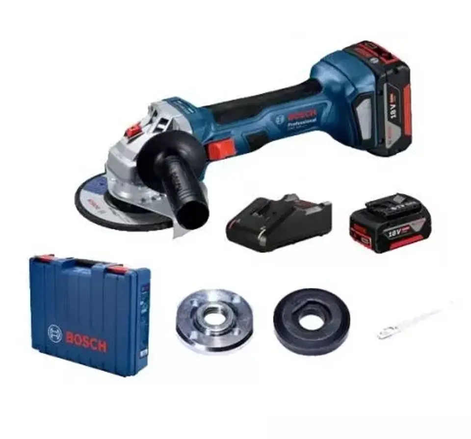 ⁨BATTERY ANGLE GRINDER GWS 180-LI 2*4.0*AH BOX⁩ at Wasserman.eu