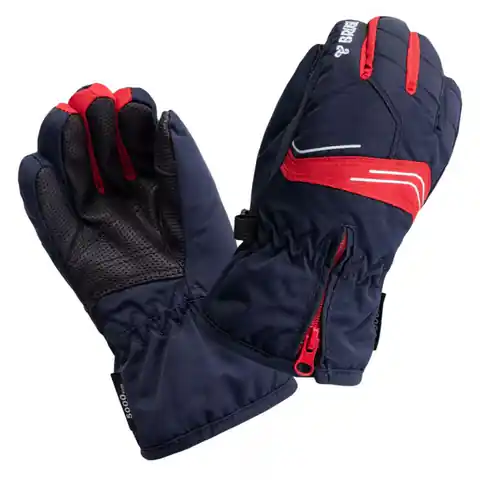 ⁨Rękawice narciarskie Brugi 3ZCE Jr (kolor Granatowy, rozmiar 30)⁩ w sklepie Wasserman.eu