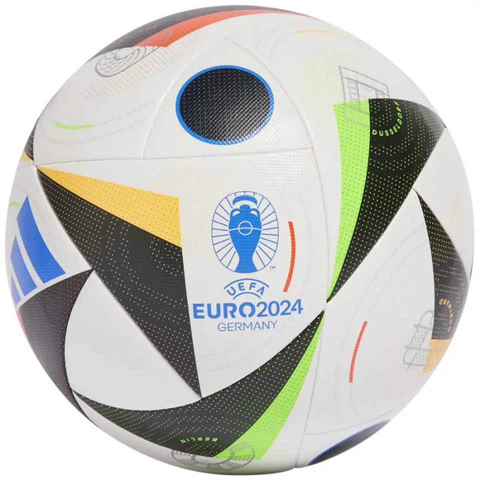 ⁨Piłka nożna adidas Fussballliebe Euro24 Competition (kolor Biały, rozmiar 5)⁩ w sklepie Wasserman.eu