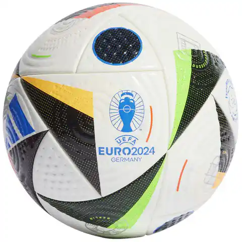 ⁨Piłka nożna adidas Fussballliebe Euro24 Pro (kolor Biały, rozmiar 5)⁩ w sklepie Wasserman.eu
