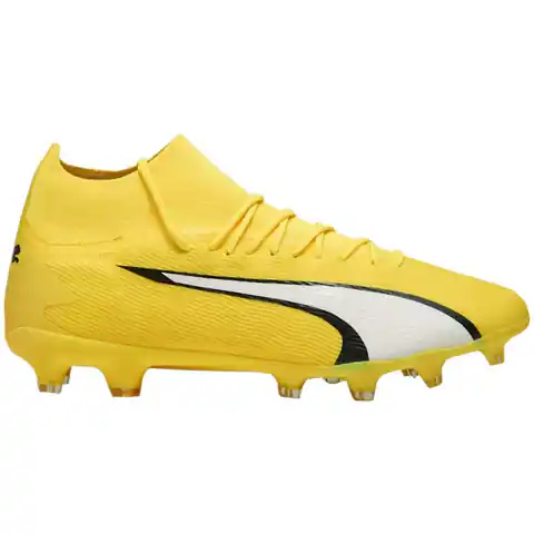 ⁨Buty piłkarskie Puma Ultra Pro FG/AG M 107422 (kolor Żółty, rozmiar 43)⁩ w sklepie Wasserman.eu