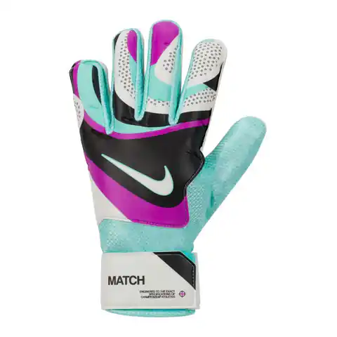 ⁨Rękawice bramkarskie Nike Match M FJ4862 (kolor Biały. Czarny. Zielony, rozmiar 9)⁩ w sklepie Wasserman.eu