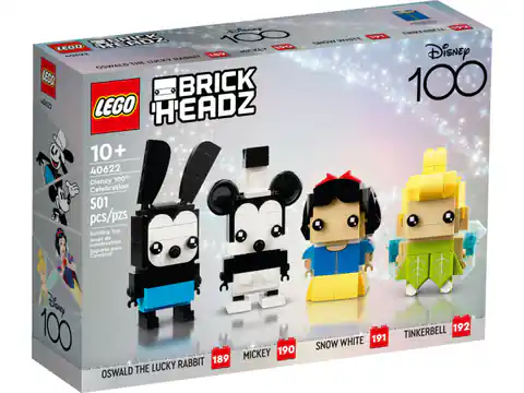 ⁨LEGO 40622 BrickHeadz Disney 100 urodziny⁩ w sklepie Wasserman.eu