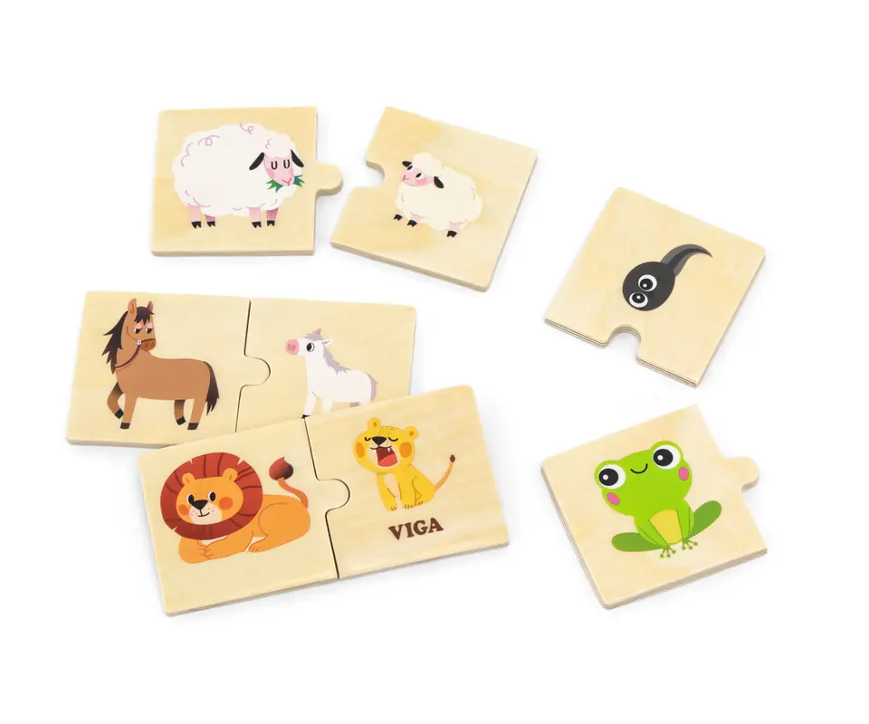 ⁨Viga 44648 Puzzle logiczne - mama i dziecko⁩ w sklepie Wasserman.eu